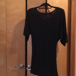 Lululemon dress/yoga coverup size 8 black